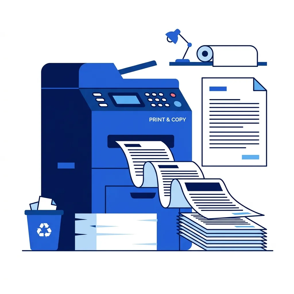 Centro de copiado e impresiones rápidas de alta calidad